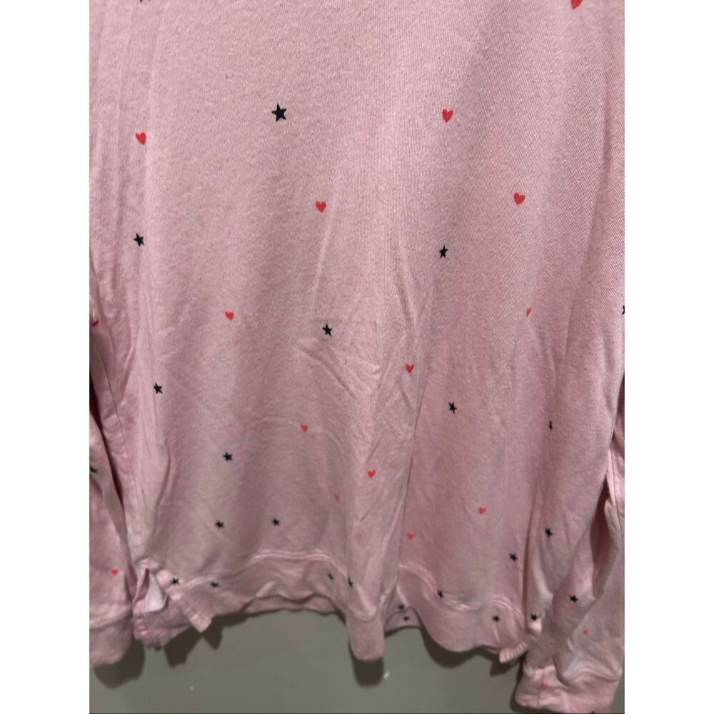 Sundry Anthropologie Stars and Hearts Sweater in Pink - Picture 3 of 7